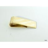 9ct Gold two tone gents money clip