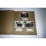 An interesting scrap book of original photographs of occupied Germany from 1945 through to 1947