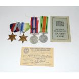A WW2 Royal Navy medal group including the Atlantic Star awarded to MX53434 GAG Evans with his