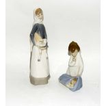 2 Lladro figures