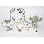 Collection of miniature porcelain to include royal Crown Derby, Paragon and Hammersly