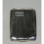 Silver match book holder