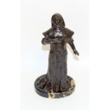 Bronze Figure modelled on The Madonna. 28cm