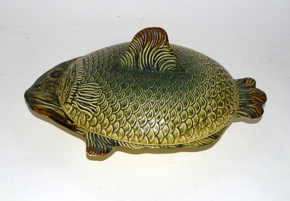 Hungarian fish shaped tureen