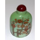 Chinese glass perfume bottle