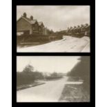 A collection of 13 postcards of Crowborough, Sussex and its environs, including photographic