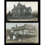 A collection of approximately 86 postcards, the majority British topographical views, many of Sussex