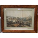 British School - 'The Battle of the Alma', 19th century lithograph with near period hand-