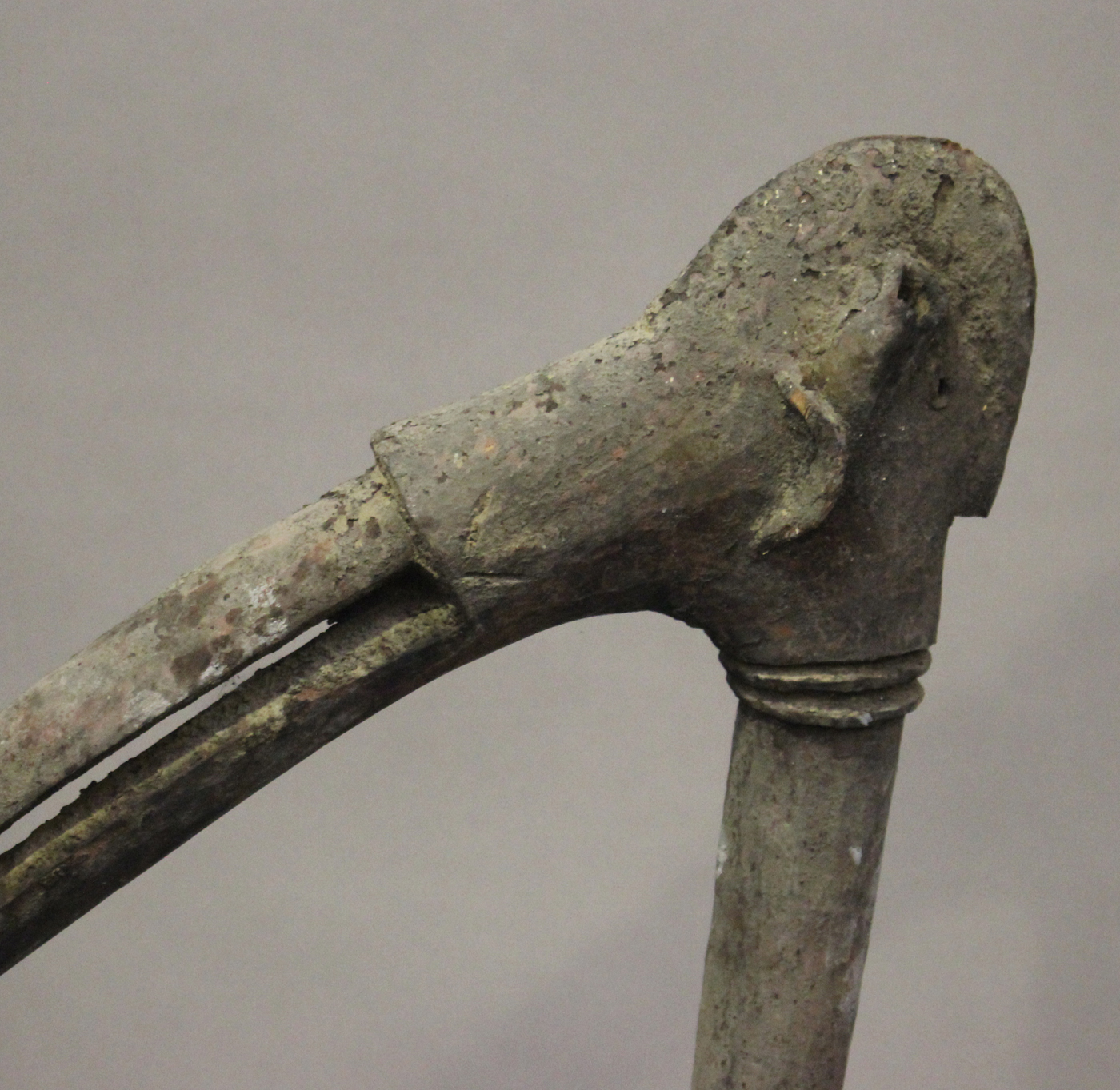 Two African carved hardwood diviner's rods, used by the Nunuma, Bwa, Bobo and Lobi people, each - Image 2 of 3