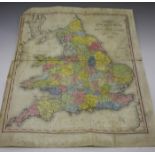 Thomas Starling, after R. Creighton - 'Map of England & Wales Divided into Counties Shewing the