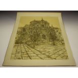 Richard Beer - 'Noto II', etching with aquatint on wove, signed, titled and editioned 1/100 in