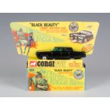 A Corgi Toys No. 268 The Green Hornet's 'Black Beauty', boxed with diorama, instructions, three