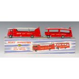 A Dinky Supertoys No. 983 Car Carrier with Trailer, boxed with packing piece and instructions (
