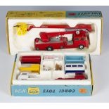 A Corgi Toys Gift Set No. 24 Constructor Set Commer 3/4 Ton Chassis and a Corgi Toys Major No.