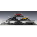 A good collection of modern die-cast cars, including Lledo Vanguards, Corgi, Dinky Toys, Del Prado