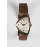 A Hamilton Electric gilt metal cased gentleman's wristwatch, the signed movement detailed '5009',