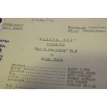 DR WHO. A camera script for 'Doctor Who, Series KKK, Day of the Daleks Ep.3 by Louis Marks', circa