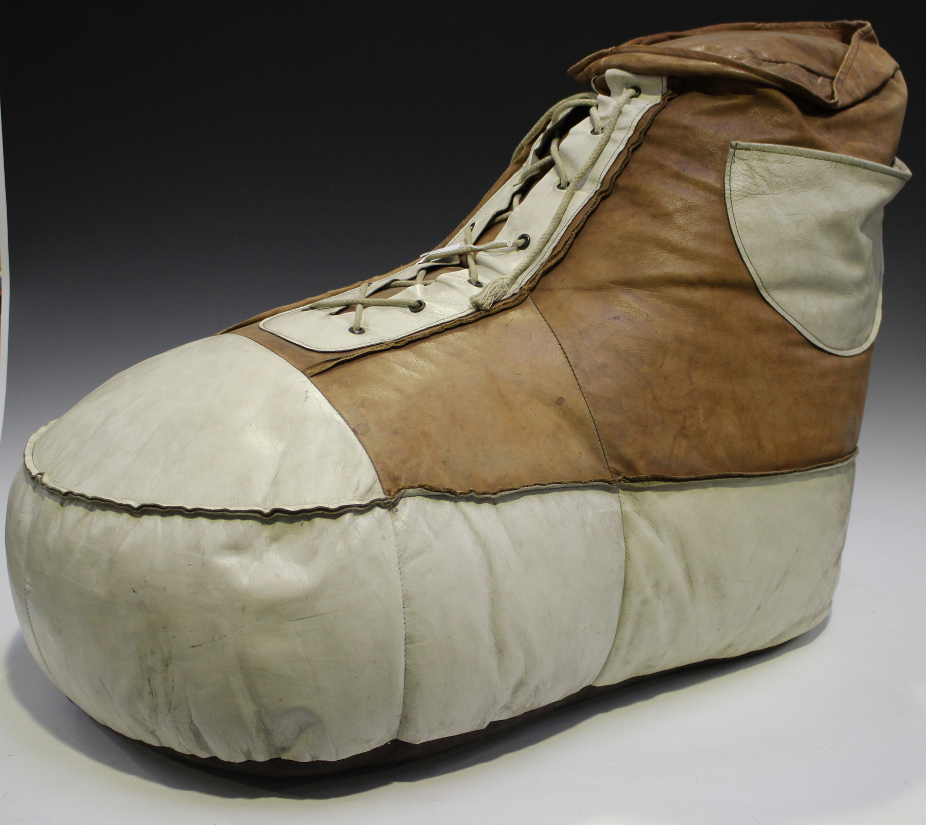 A mid-20th century advertising shop display model of a gentleman's shoe, inscribed 'Roblee',