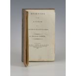 GODWIN, William. Memoirs of the Author of a Vindication of the Rights of Woman. London: Printed