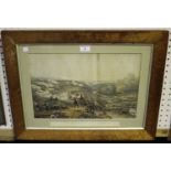 British School - 'The Battle of the Alma', 19th century lithograph with near period hand-