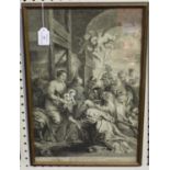 Jan Witdoeck, after Peter Paul Rubens - 'Procidentes Adoraverunt Eum' (Adoration of the Magi),