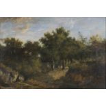 Patrick Nasmyth - 'Wooded Landscape' (Landscape with Cottage and Woods), 19th century oil on