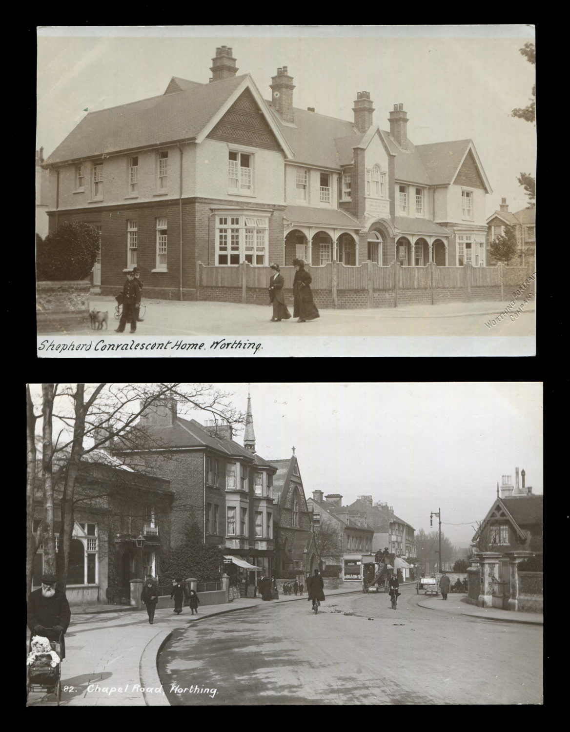 An album containing approximately 180 postcards of Worthing, West Sussex, and its environs, - Image 3 of 3