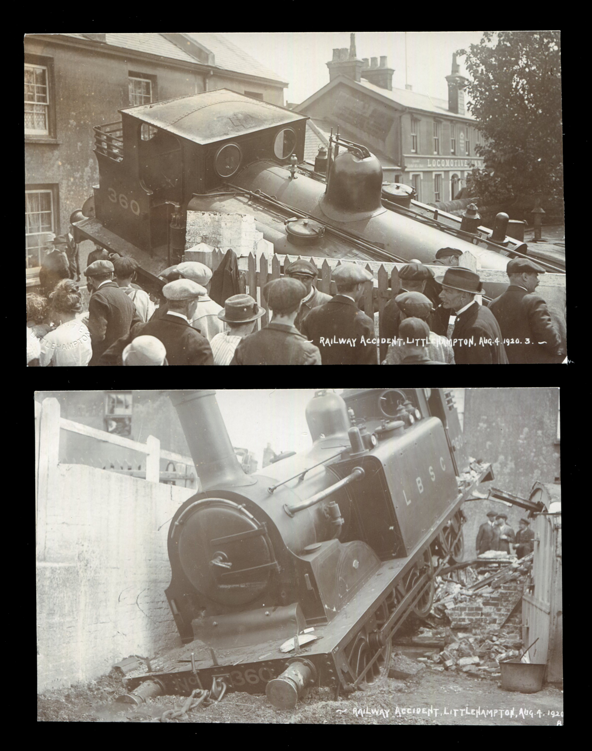 A group of 10 postcards of Littlehampton, West Sussex, including 2 photographic postcards titled ' - Image 2 of 2