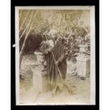 PHOTOGRAPHS. A collection of photographs, the majority albumen-print, including views of Morocco,