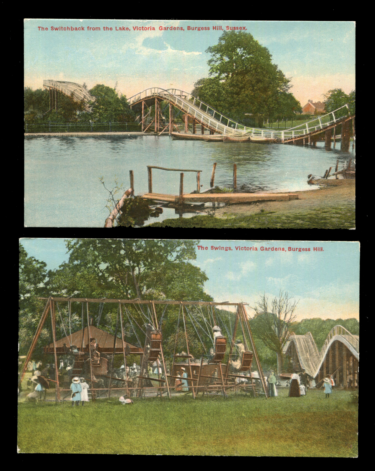 Three albums containing approximately 935 printed postcards of Sussex, Surrey and Kent published - Image 5 of 6