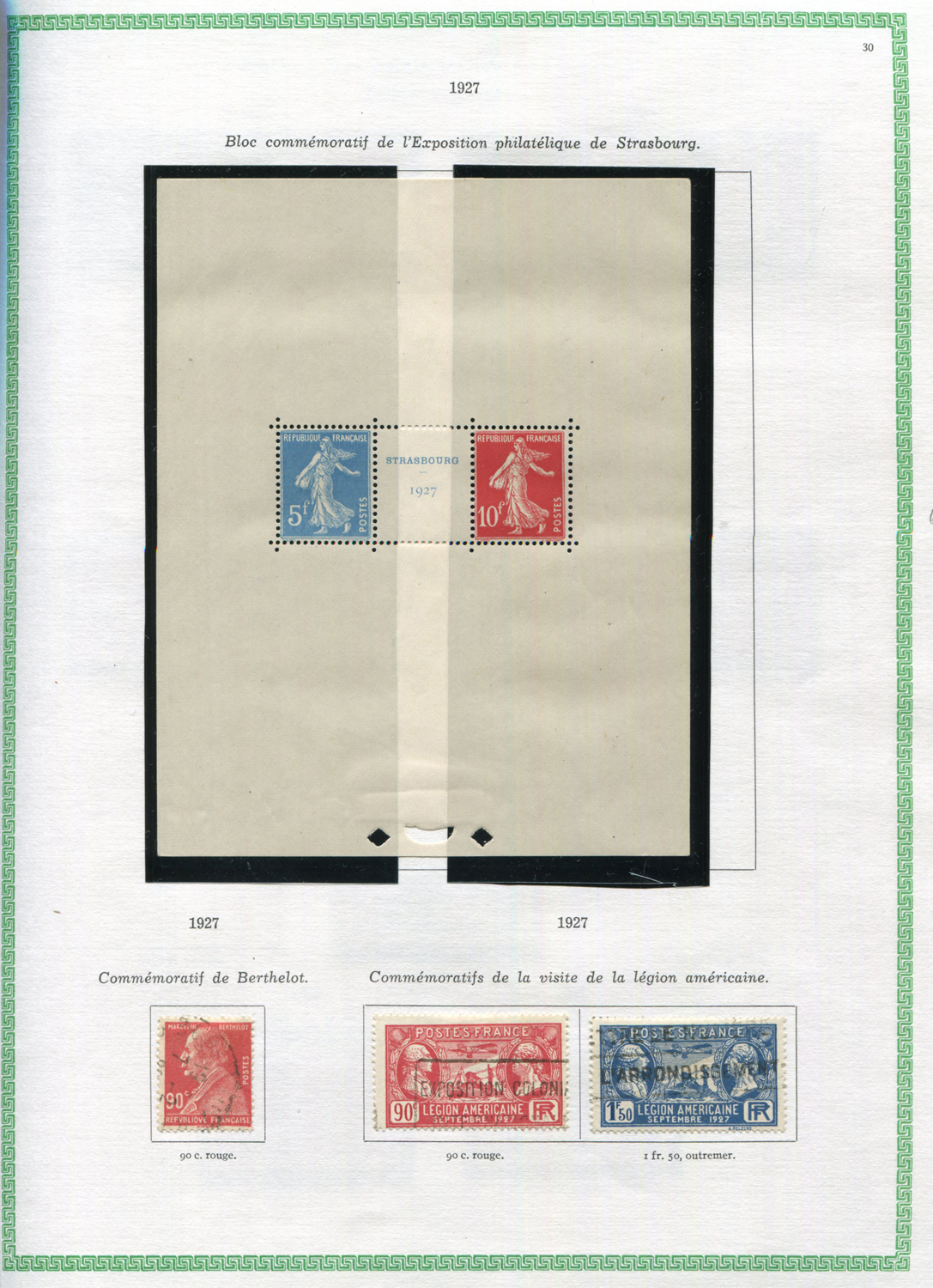 A collection of France stamps within two Yvert & Tellier albums, a Durham album and some loose on - Image 4 of 4