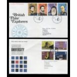 A collection of Great Britain stamps within albums and some loose, including decimal mint issues,