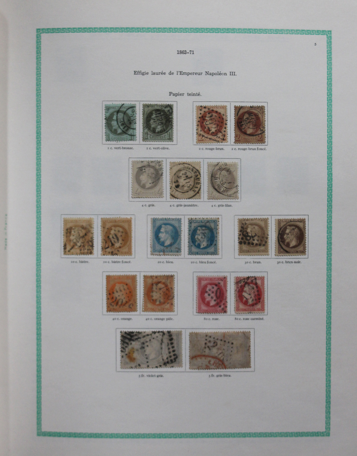 A collection of France stamps within two Yvert & Tellier albums, a Durham album and some loose on - Image 3 of 4