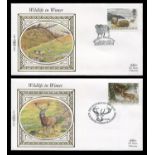 A collection of eleven Great Britain stamp albums from 1991 to 2004, including commemoratives and