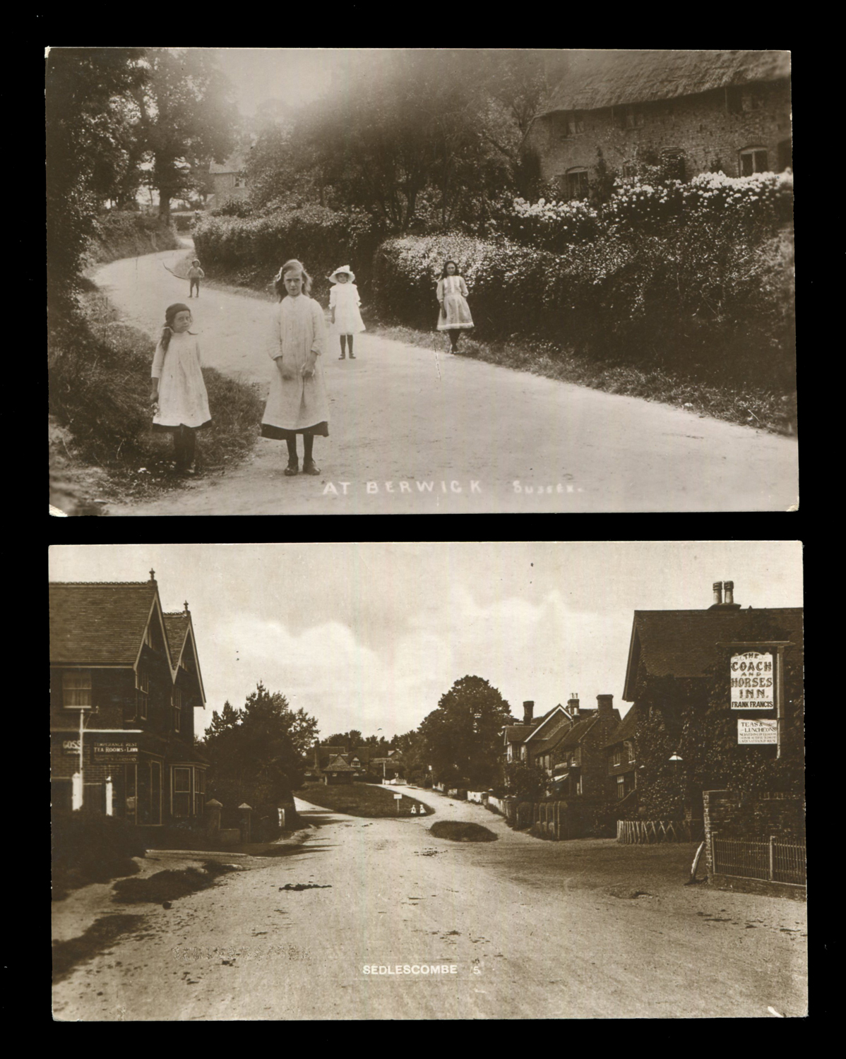 An album containing approximately 327 photographic postcards of Sussex, Surrey and Kent published by - Image 2 of 5