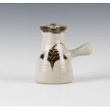 A David Leach, Lowerdown studio pottery harlequin coffee service, comprising coffee pot and cover,