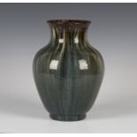 A Reginald Fairfax Wells, Soon pottery vase, circa 1912-1921, the baluster body decorated in a