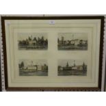 J. Harris, after W.A. Knoll - Fores's Sporting Scraps (Rowing Scenes), 19th century etching with