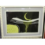 Reginald James Lloyd - 'Crescent Moon', 20th century screenprint, signed and editioned 'proof 4'