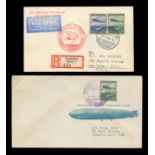 A collection of stamps within two stock books, folder of sheets and some loose covers with