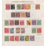 A New Ideal British Empire stamp album, containing a mint and used collection with Great Britain