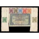 A collection of sixteen stock books and two albums, containing world stamps with Great Britain,