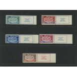 A collection of Israel stamps within seven albums and a stock book, from 1948 unmounted mint 1st