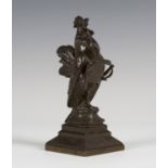 Robert Herman Bichweiler - a late 19th century German brown patinated cast bronze model of a