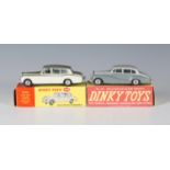 A Dinky Toys No. 150 Rolls-Royce Silver Wraith and a No. 198 Rolls-Royce Phantom V, both with spun