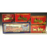 A small collection of Matchbox Models of Yesteryear, including a YS-43 1905 Busch fire engine, a Y-