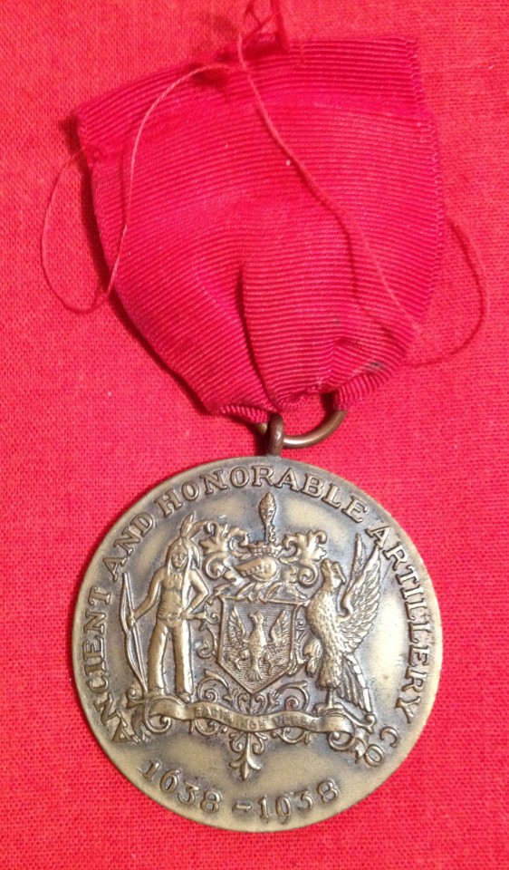 Ancient & Honourable Artillery Co. 300th Anniversary Medal