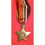 India WW2 Star Medal
