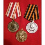 3 Russian medals