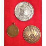 3 Crimean War Peace medals